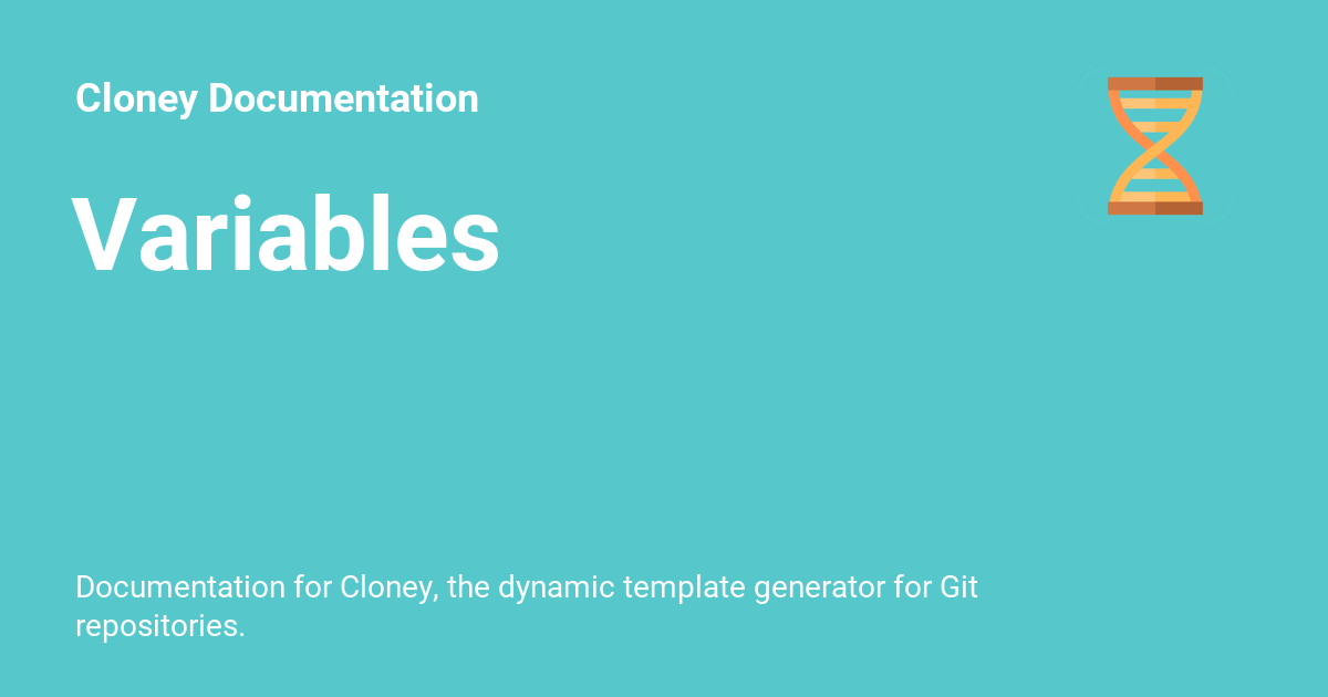 Variables Cloney Documentation